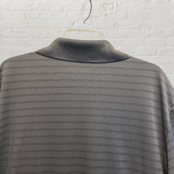 PERRY ELLIS -- Polo Shirt, Large Man, Short Sleeved, Button Down Collar - Picture 7 of 9